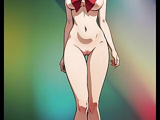 AI generated Usagi Tsukino..