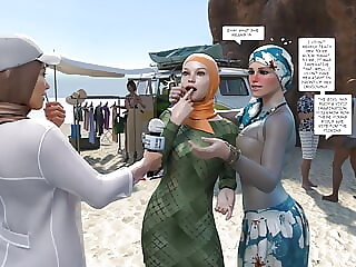 Hot sex surpassing the coast
