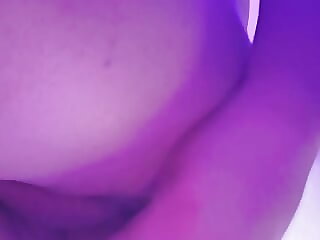 Fat pussy swallowing dildo