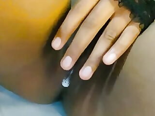 Desi Indian hairy pussy cum