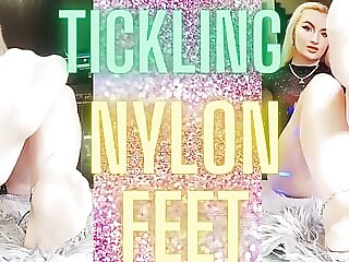 Tickling Nylon Feet