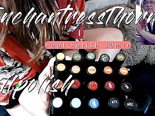 Foot Fetish Pedicure with..