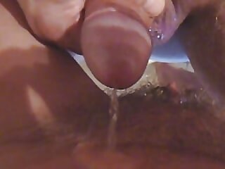 Pissing in & on Hairy..