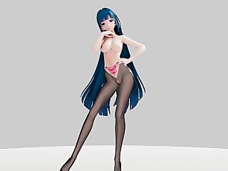 R18MMD Raiden Mei Strip Show..